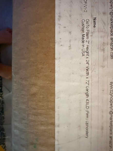 Photo of free Foam Cushion (Pacifica) #2