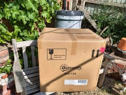 Photo of free Sturdy cardboard box, quite large (Hester's Way GL51) #1