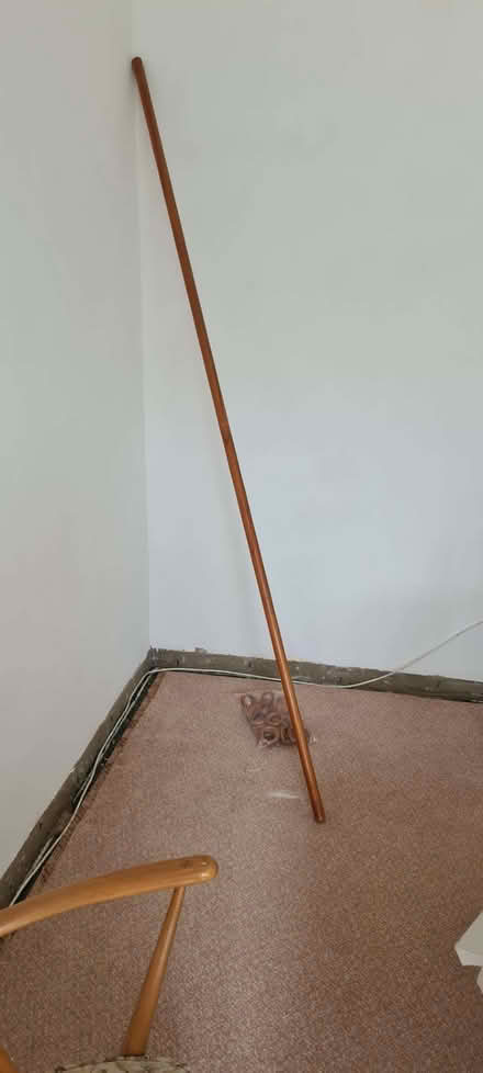 Photo of free Wood curtain rail with all the fittings (Crag Bank LA5) #2