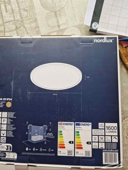 Photo of free LED bathroom ceiling light - unused (Tewin AL6) #2