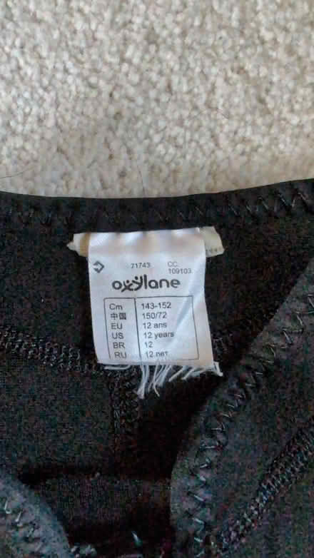 Photo of free Decathlon Wetsuit Age 12 years (Dean Court OX2) #2