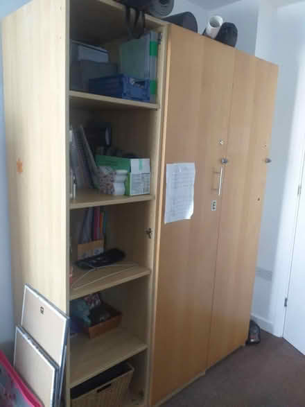 Photo of free 3 ikea pine cupboards (South harrow) #2