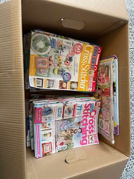 Photo of free Cross stitch magazines (Halewood) #1