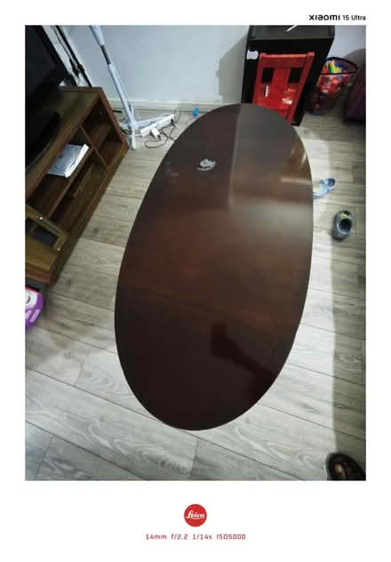 Photo of free Wooden centre table (Chadwell Heath RM6) #2