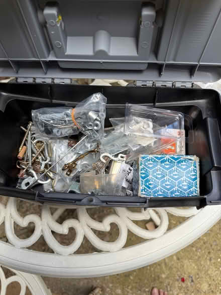 Photo of free Toolbox and assortment screws, nails etc. (Kingston KT1) #2