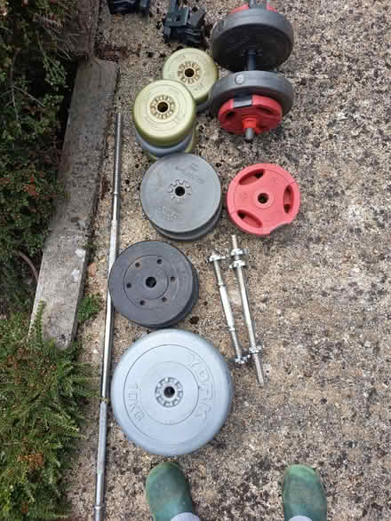 Photo of free Assorted weights (Liss GU33) #1