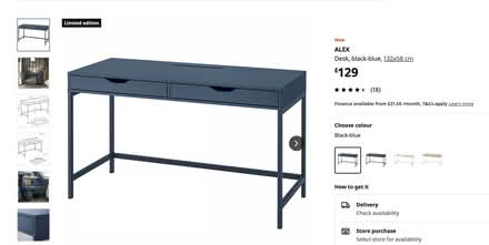 Photo of free IKEA "ALEX" desk (Sandal WF2) #2