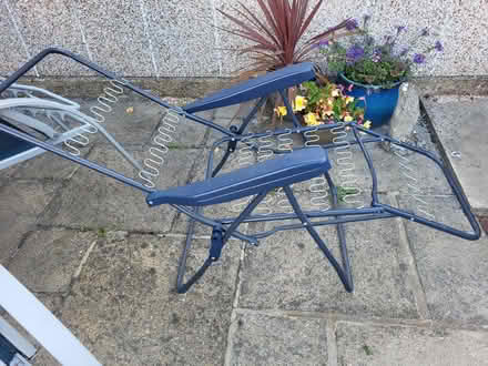 Photo of free Sun lounger frame (Round Green LU3) #1