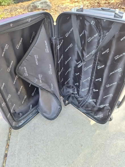 Photo of free Hard-sided suitcase (SR, Bret Harte, near Jackson's) #3