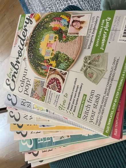 Photo of free Love Embroidery magazines (Halewood) #1