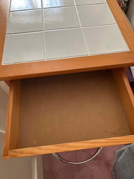 Photo of free Kitchen trolley with tiled top (Ashford TW15) #3