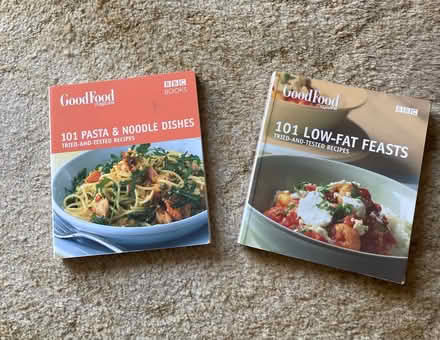 Photo of free 2 small cookbooks River area M/head (windsor-maidenhead-freegle CGA SL6) #1