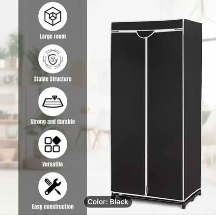 Photo of free Costway Single Fabric Wardrobe (Cheetam Hills , M8) #2