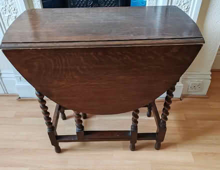 Photo of free Antique gateleg dining table (Southsea PO4) #1