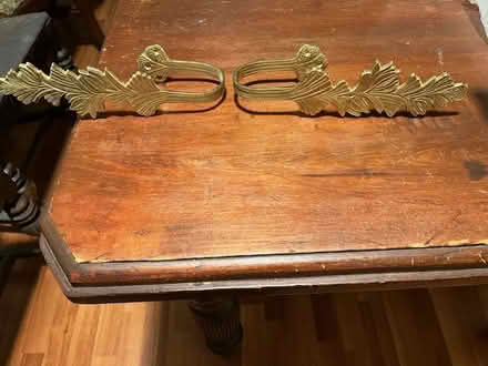 Photo of free Brass curtain tiebacks (South Novato near Hamilton) #1
