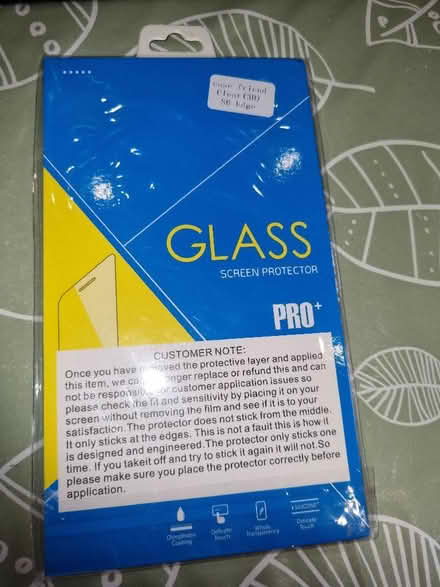 Photo of free Glass screen protector for Samsung S6 (Abraham Heights LA1) #1