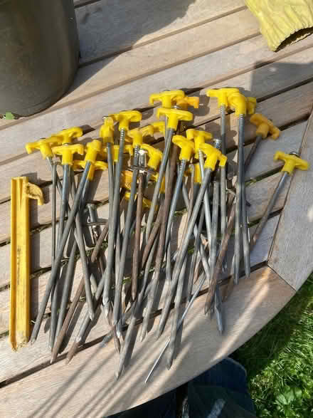 Photo of free Tent pegs (WR14 Link Top) #1