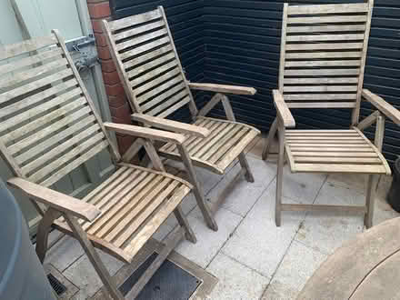 Photo of free Garden Table and four chairs (Castleknock Dublin 15) #1