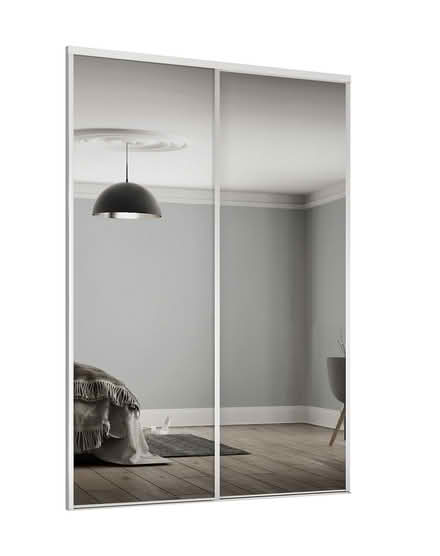 Photo of free Mirrored wardrobe doors (Caton) #1