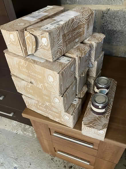 Photo of free Lots of sample paint pots - Little Greene (Stannington S6) #1