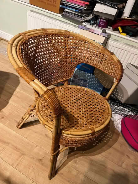 Photo of free Wicker chair (Finchampstead RG40) #1
