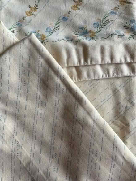Photo of free Double bed Duvet cover + two pillow cases (Stone Cross BN23) #1