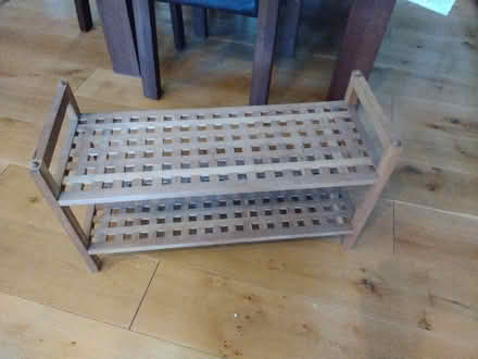 Photo of free Wooden shoe rack (Earley, Reading, RG6) #1