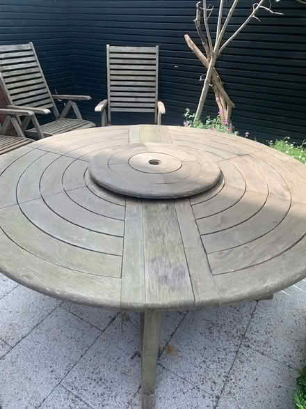 Photo of free Garden Table and four chairs (Castleknock Dublin 15) #2