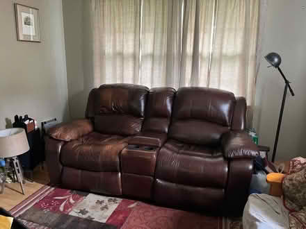 Photo of free Double recliner (Somerset near Franklin Blvd) #1