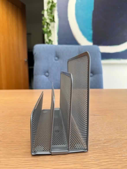 Photo of free Metal letter rack (Pooley Green TW20) #2