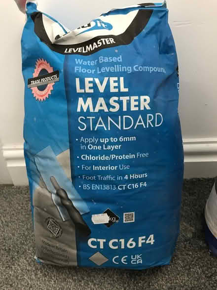 Photo of free Unopened bag of Floor Levelling Compound (Gedling NG4) #1