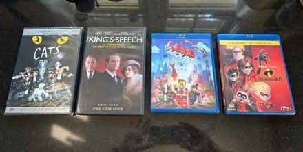 Photo of free Four DVDs - 2 are Blu Ray (Near 11 and Woodward) #1
