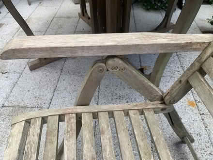 Photo of free Garden Table and four chairs (Castleknock Dublin 15) #4