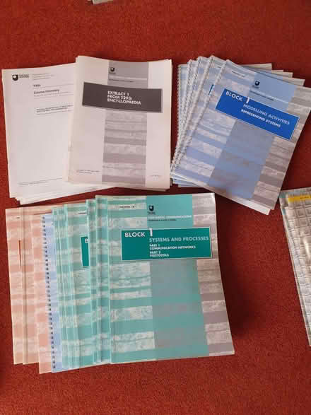 Photo of free Various Computing/IT OU Course modules (Furzton MK4) #2