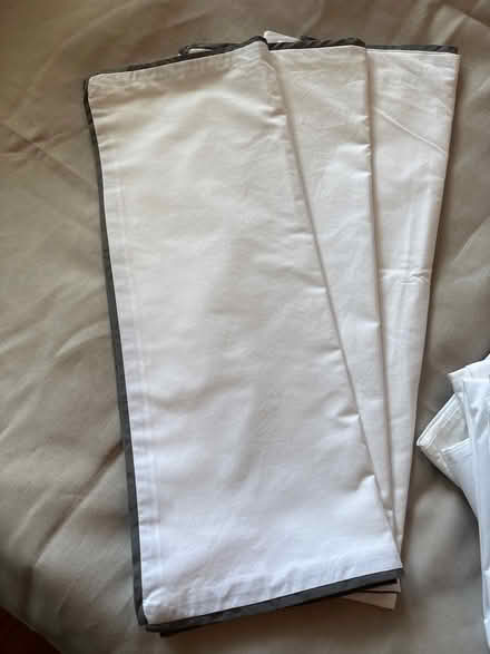 Photo of free White duvet covers/pillowcases x3 (WGC) #3