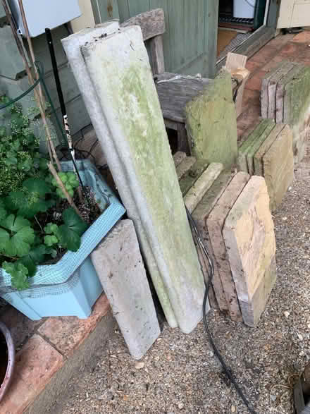 Photo of free Garden slabs (Letchworth SG6) #4