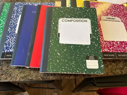 Photo of free Composition notebooks (Friendship Heights) #1
