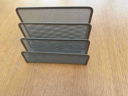 Photo of free Metal letter rack (Pooley Green TW20) #1