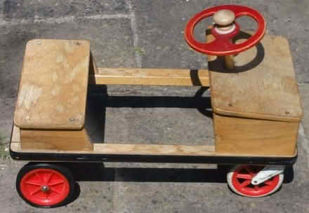 Photo of free Small child's wooden car. (Hoylake CH47) #1
