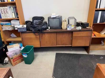 Photo of free DESKS, credenzas, conference table (16315 Vineyard Blvd) #4