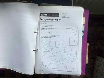 Photo of free Beam maths activities, photocopiable (Burleigh GL5) #2
