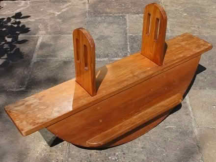 Photo of free Child's wooden ThreeSaw/Rocker. (Hoylake CH47) #2