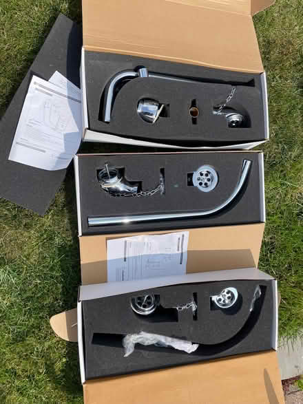 Photo of free 3 x single ended bath waste + plug (Harrogate HG2) #3