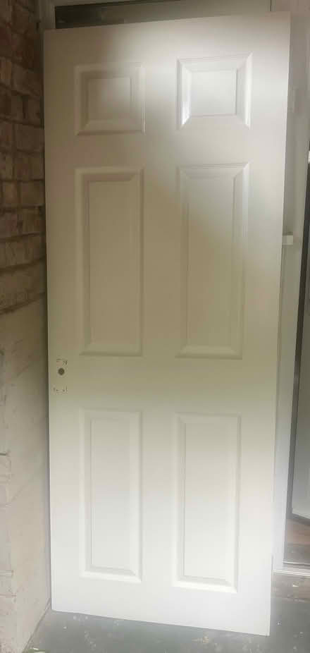 Photo of free 6 panel white interior door (Boston, PE21) #1