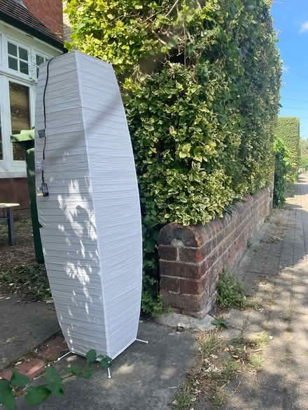 Photo of free Tall rice paper bamboo lamp (Cambridge CB4) #2