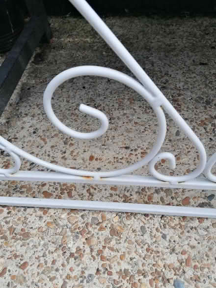 Photo of free Metal headboard (Langney BN23) #2