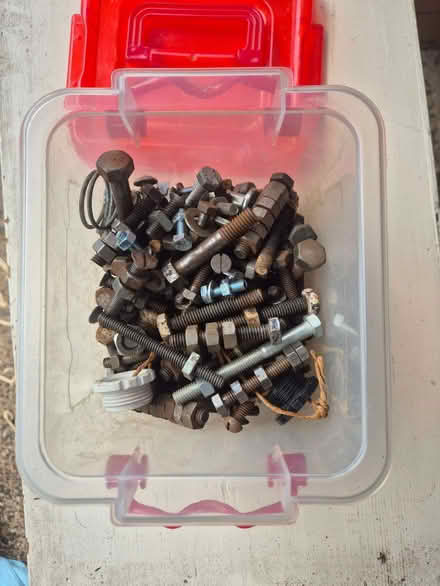 Photo of free Old nuts and bolts (Little Harrowden NN9) #1