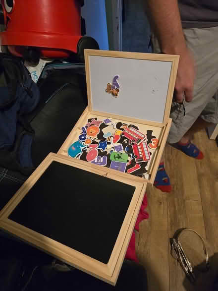 Photo of free Chalk board/white board + magnets (Nuneaton CV10) #1