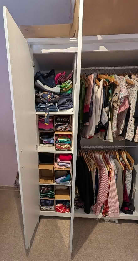 Photo of free IKEA Brusali Wardrobe (ME9) #3