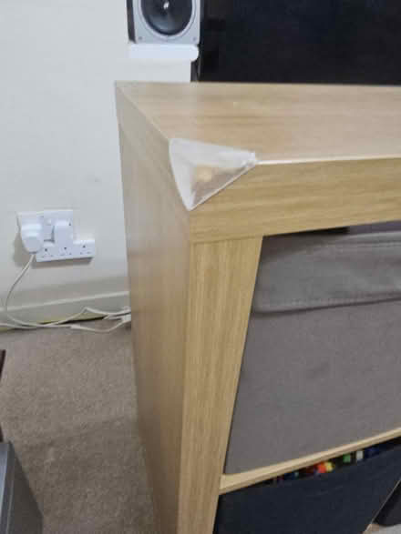 Photo of free IKEA Kallax 4 cube unit (Neston near Station CH64) #3